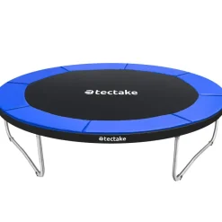 tectake Trampoline Jumpy met veiligheidsnet, Zwart/blauw Online