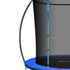 tectake Trampoline Jumpy met veiligheidsnet, Zwart/blauw Online