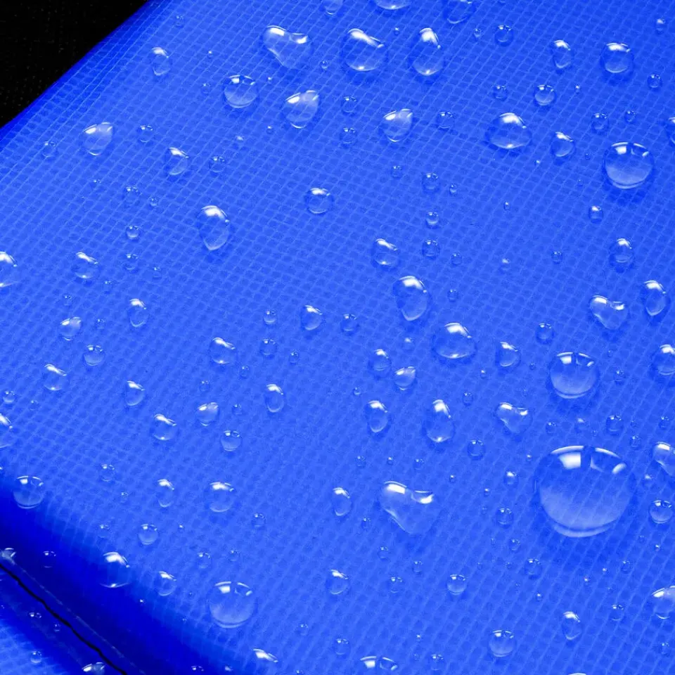 tectake Trampoline Jumpy met veiligheidsnet, Zwart/blauw Online