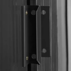 tectake Tuinhuis met hellend dak, Grijs/wit