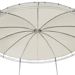 tectake Tuinpaviljoen Siana Ø 3.5m, Crème Clearance