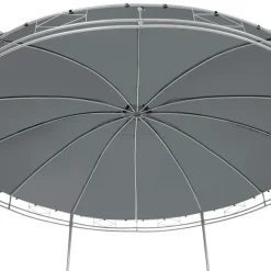 tectake Tuinpaviljoen Siana Ø 3.5m, Antraciet Clearance