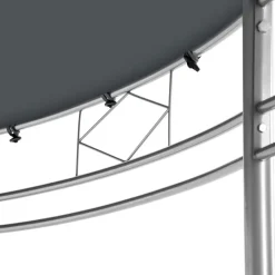 tectake Tuinpaviljoen Siana Ø 3.5m, Antraciet Clearance