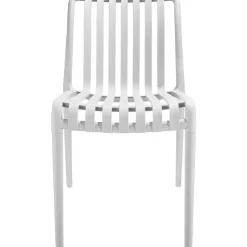 tectake Tuinstoelen Alcudia, weerbestendig, stapelbaar, Crème Best