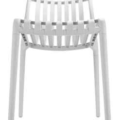 tectake Tuinstoelen Alcudia, weerbestendig, stapelbaar, Crème Best