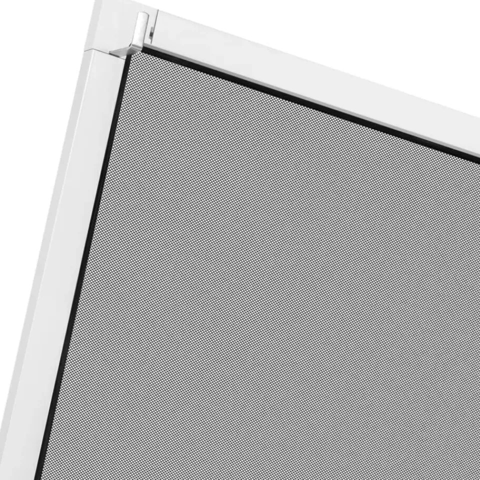 tectake Vliegenhor voor raamkozijnen - 100 x 120 cm - Wit