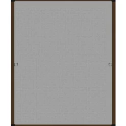 tectake Vliegenhor voor raamkozijnen - 100 x 120 cm - Bruin New