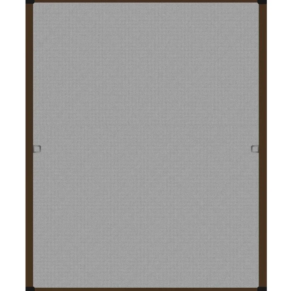 tectake Vliegenhor voor raamkozijnen - 100 x 120 cm - Bruin New