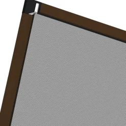 tectake Vliegenhor voor raamkozijnen - 100 x 120 cm - Bruin New
