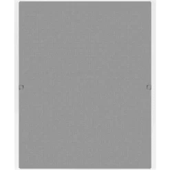 tectake Vliegenhor voor raamkozijnen - 80 x 100 cm - Wit Discount