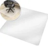tectake Vloerbeschermende mat voor bureaustoelen, Wit New