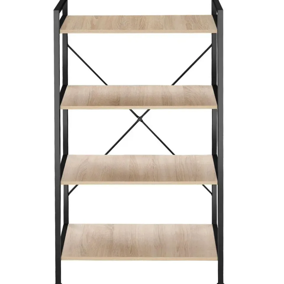 tectake Wandkast Leeds 67,5 x 31,5 x 121,5cm Discount