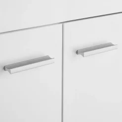 tectake Wastafelonderkast Idris, 2 vakken, draagkracht 35 kg, Wit Clearance