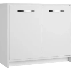 tectake Wastafelonderkast Katalina, ruim, draagkracht 20 kg, Wit Outlet