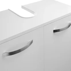 tectake Wastafelonderkast Katalina, ruim, draagkracht 20 kg, Wit Outlet