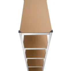 tectake Werkplaatsrek, Zilver Sale