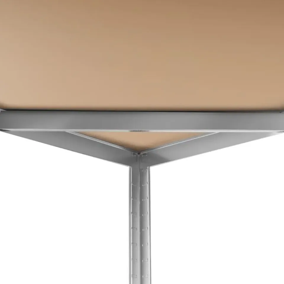 tectake Werkplaatsrek, Zilver Clearance