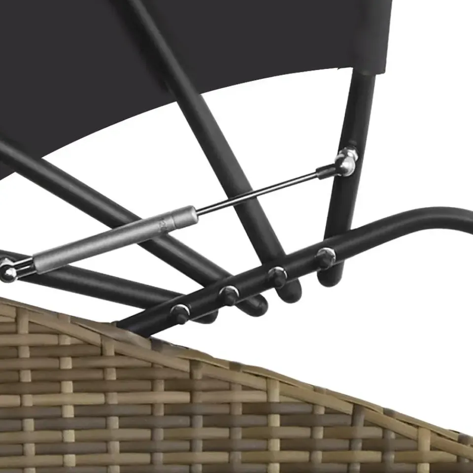 tectake Wicker zonne-eiland Santorini, Natuur Clearance