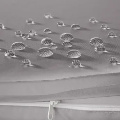 tectake Wicker zonne-eiland Santorini, Grijs