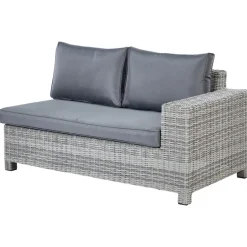 Beliani TEGLIO - Loungeset 9-zits - Grijs - Kunstrotan Best