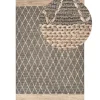 Beliani TELLIKAYA - Loper vloerkleed - Grijs - 200 x 300 cm - Jute Hot