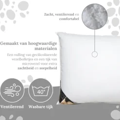 Ten Cate - Synthetisch Hoofdkussen - 60x70 Outlet