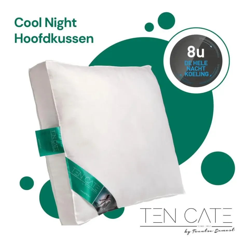 Ten Cate Cool Night Synthetisch Boxkussen - 50x60
