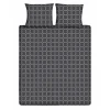 Ten Cate Katoenen Dekbedovertrek - 200x200/220 cm - Graphic Gray Outlet