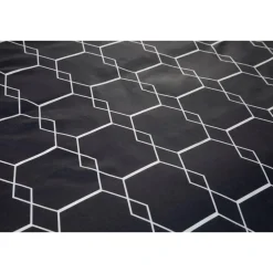 Ten Cate Katoenen Dekbedovertrek - 200x200/220 cm - Graphic Gray Outlet