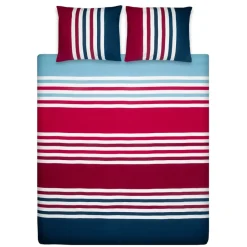 Ten Cate Katoenen Dekbedovertrek - 200x200/220 - Trone Stripe New