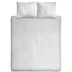 Ten Cate Katoenen Dekbedovertrek - 200x200/220 - Wieber Antraciet New