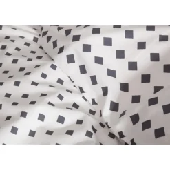 Ten Cate Katoenen Dekbedovertrek - 200x200/220 - Wieber Antraciet New