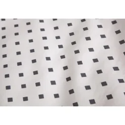 Ten Cate Katoenen Dekbedovertrek - 200x200/220 - Wieber Antraciet New