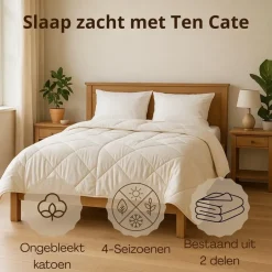 Ten Cate Wollen 4-Seizoenen Dekbed - 140x200 Hot