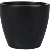 Ter Steege Bloempot - zwart - Scandinavisch - 16 x 18 cm Sale