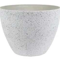 Ter Steege Plantenpot - wit - kunststof - 22 x 17 cm Sale