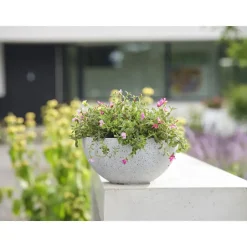 Ter Steege Plantenpot - wit - kunststof - 22 x 17 cm Sale