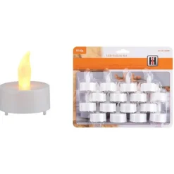 Merkloos Theelichtjes - LED - 16 stuks - op batterijen Hot