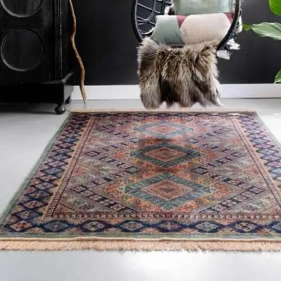 Tier Vintage Vloerkleed Khepera Groen Hot