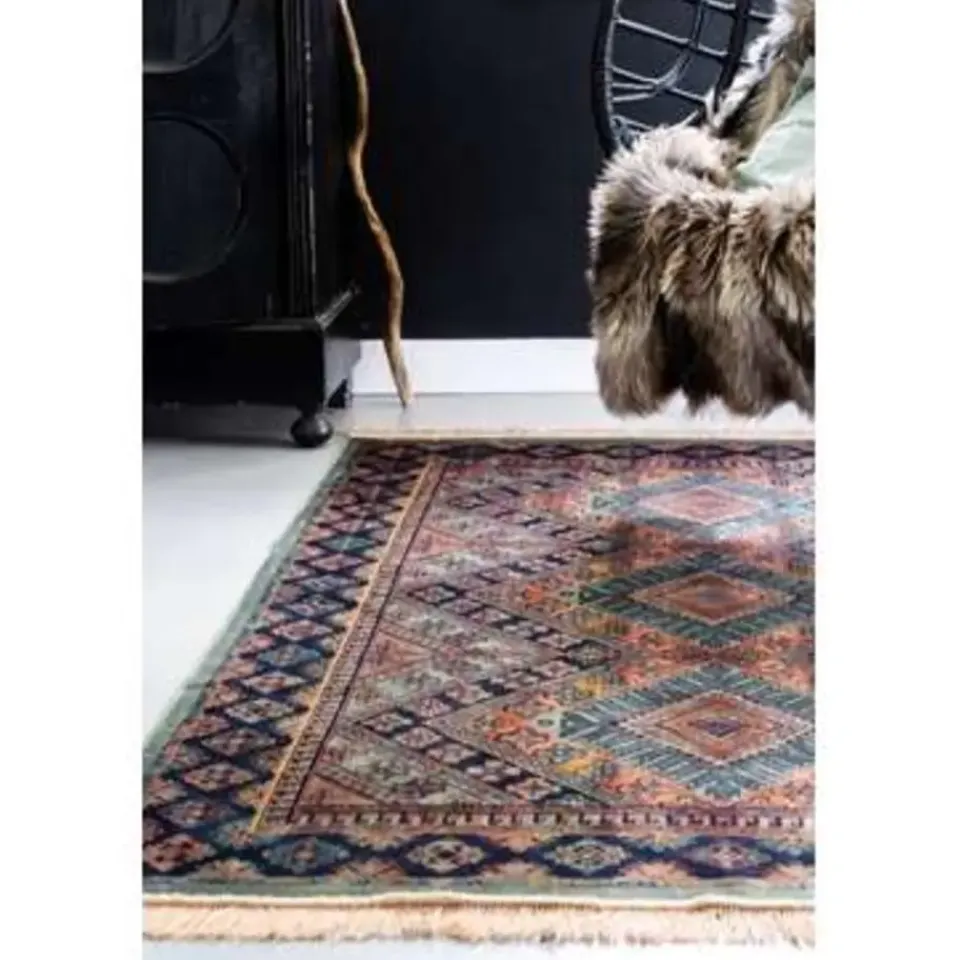 Tier Vintage Vloerkleed Khepera Groen Hot