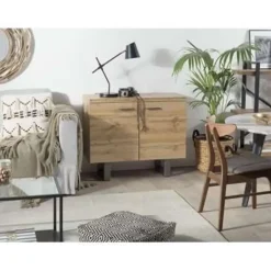 Beliani TIMBER - Sideboard - Lichte houtkleur - MDF Clearance