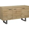 Beliani TIMBER L - Sideboard - Lichte houtkleur - MDF Clearance