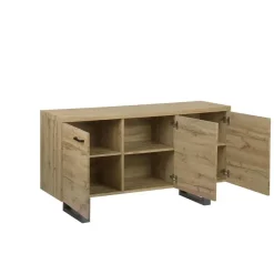 Beliani TIMBER L - Sideboard - Lichte houtkleur - MDF Clearance