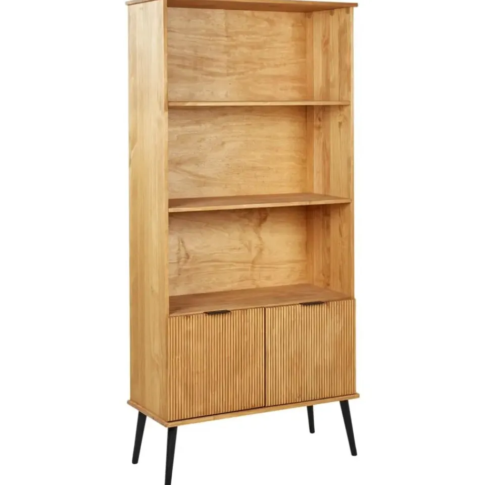 Leen Bakker TIMMINS - Boekenkast - Lichthout - Dennenhout New