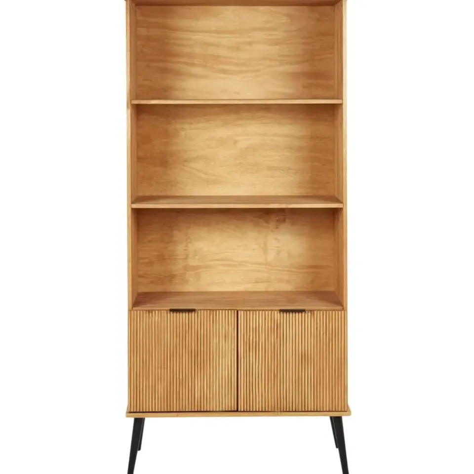 Leen Bakker TIMMINS - Boekenkast - Lichthout - Dennenhout New