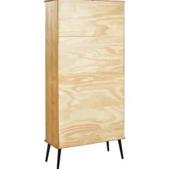 Leen Bakker TIMMINS - Boekenkast - Lichthout - Dennenhout New