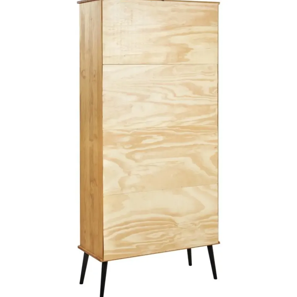 Leen Bakker TIMMINS - Boekenkast - Lichthout - Dennenhout New