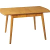 Beliani TOMS - Uitschuifbare eettafel - Lichthout - 100/130 x 80 cm - MDF Best