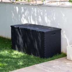 Toomax Rattan opbergbox - 420L - antraciet Clearance
