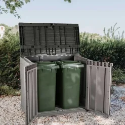 Toomax Stora way opbergbox 842 liter - taupe donker grijs Discount